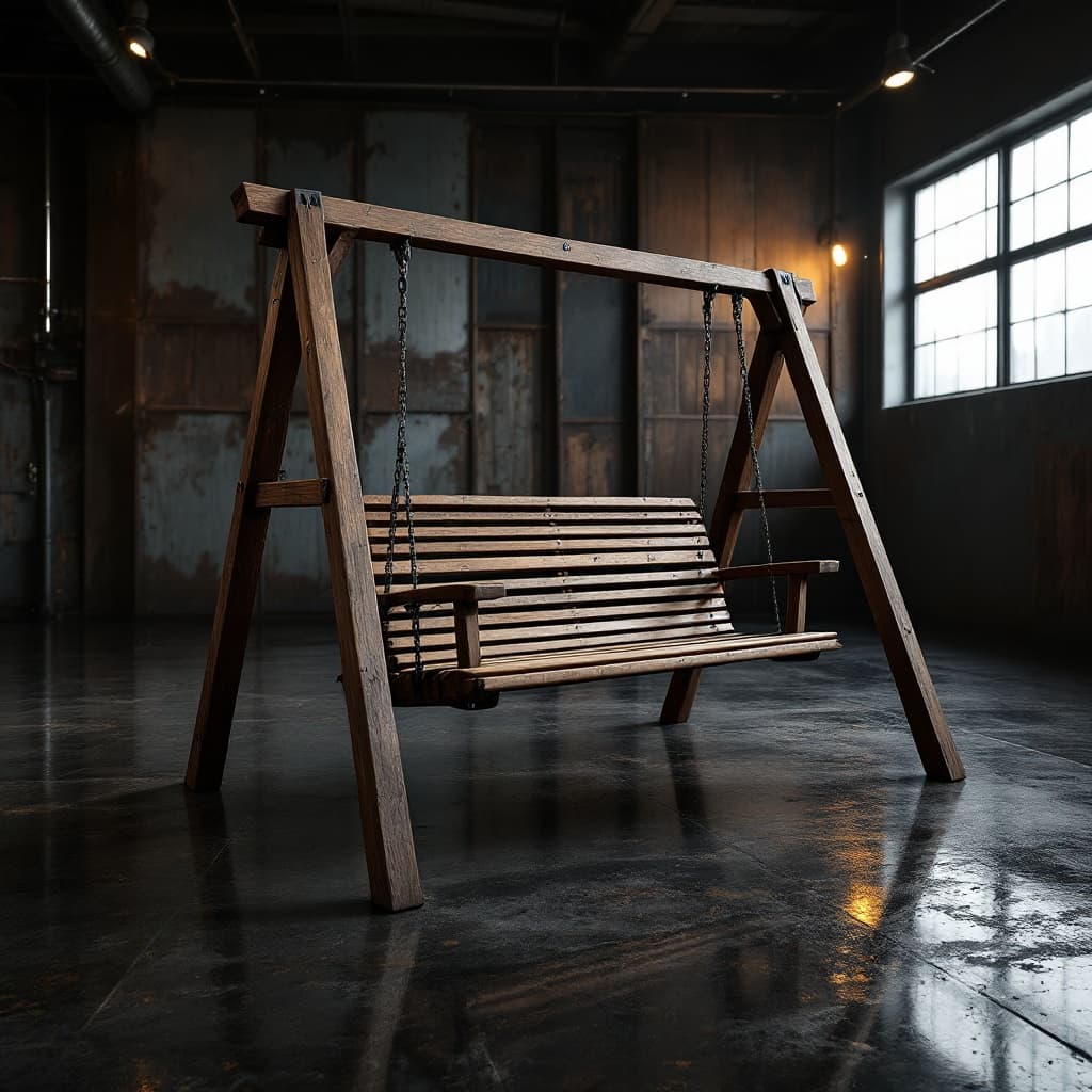Ironwood Swing Set with Turret Roof and Tube Slide