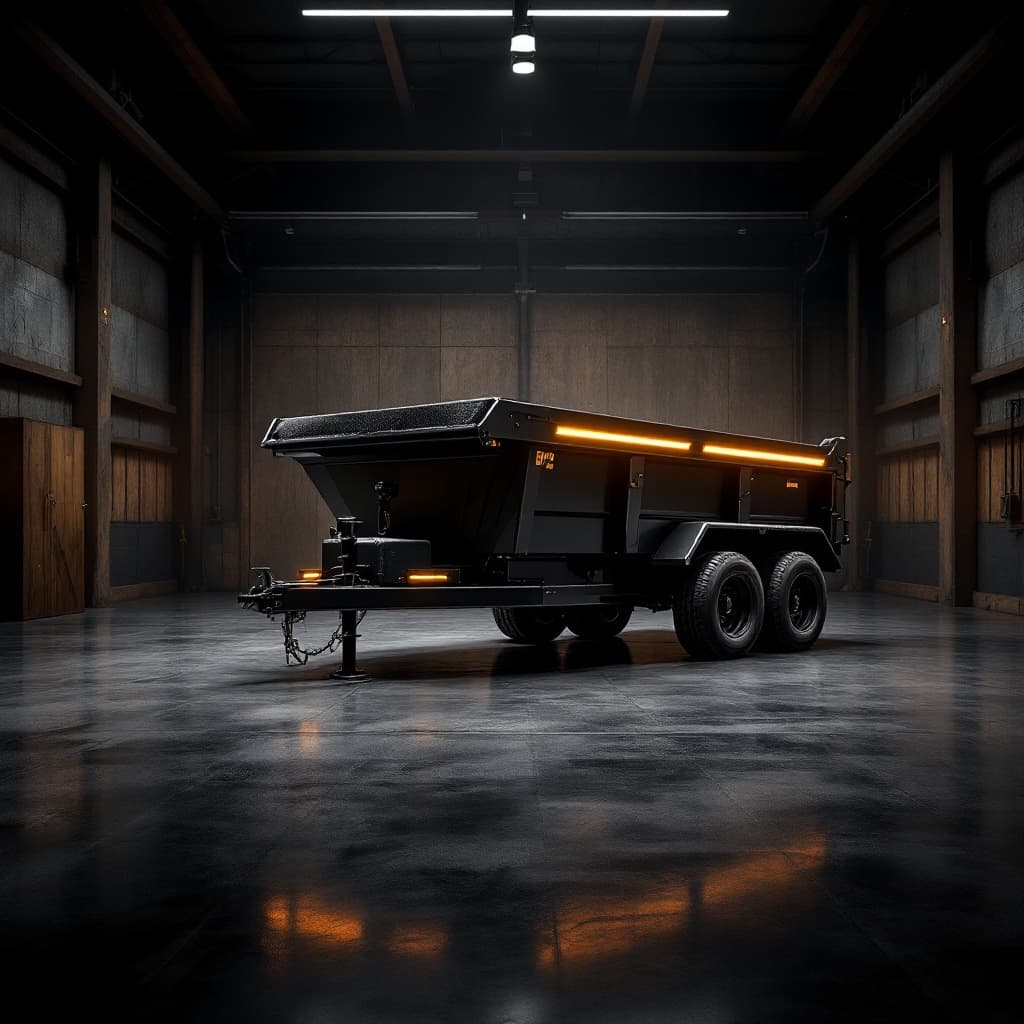 Ironwood 5x8 Dump Trailer, 3,000 GVWR Single-Axle