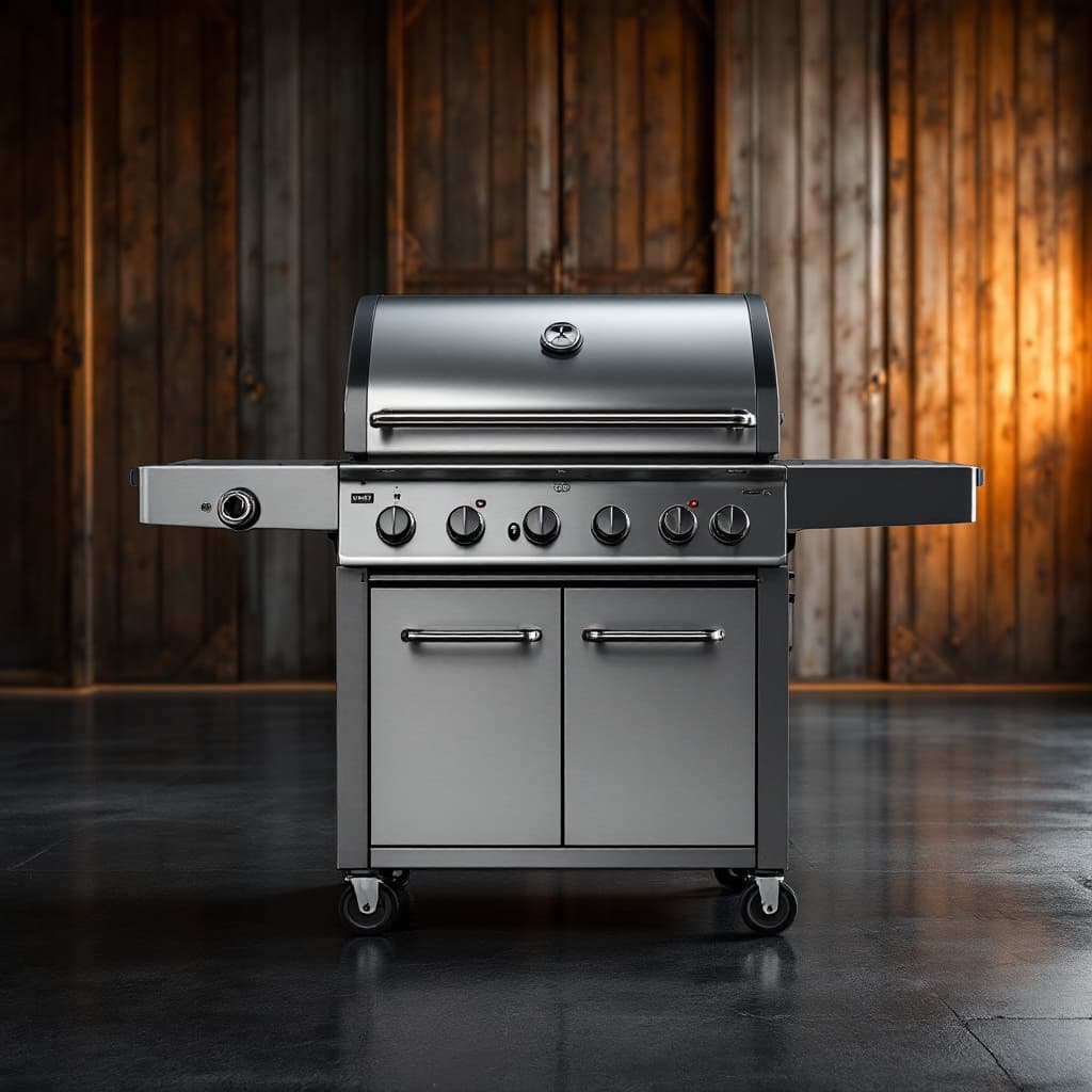 Ironwood 4-Burner Gas Grill - 600 Sq In, 48,000 BTU