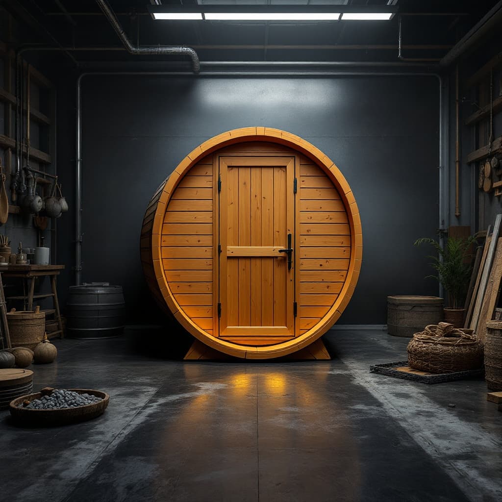 Ironwood 6-Person Cedar Barrel Sauna