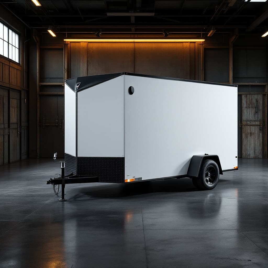 Ironwood 8.5x24 Enclosed Cargo Trailer, 10,400 GVWR