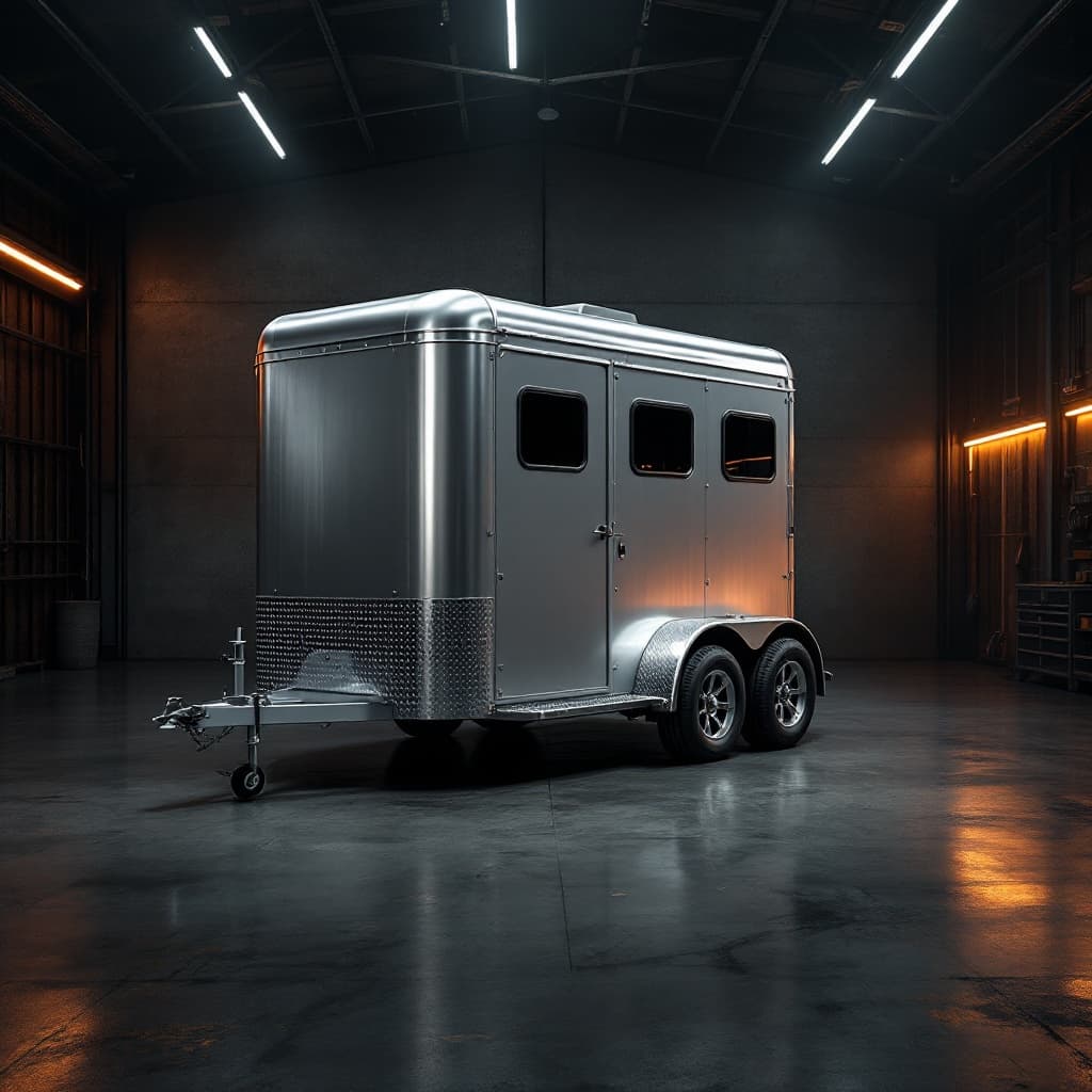 Ironwood 3-Horse Slant-Load Trailer, 7,000 GVWR