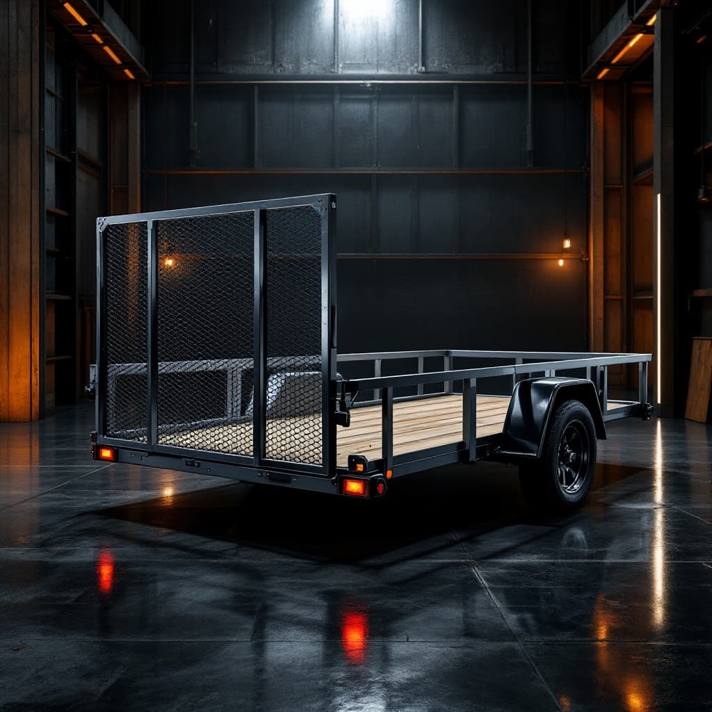 Ironwood 6x14 Tandem Utility Trailer, 7,000 GVWR