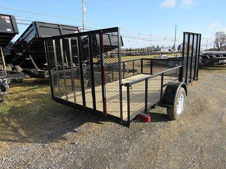 Carry-On 6.4 x 12 Landscape Utility Trailer – Side ATV Gate