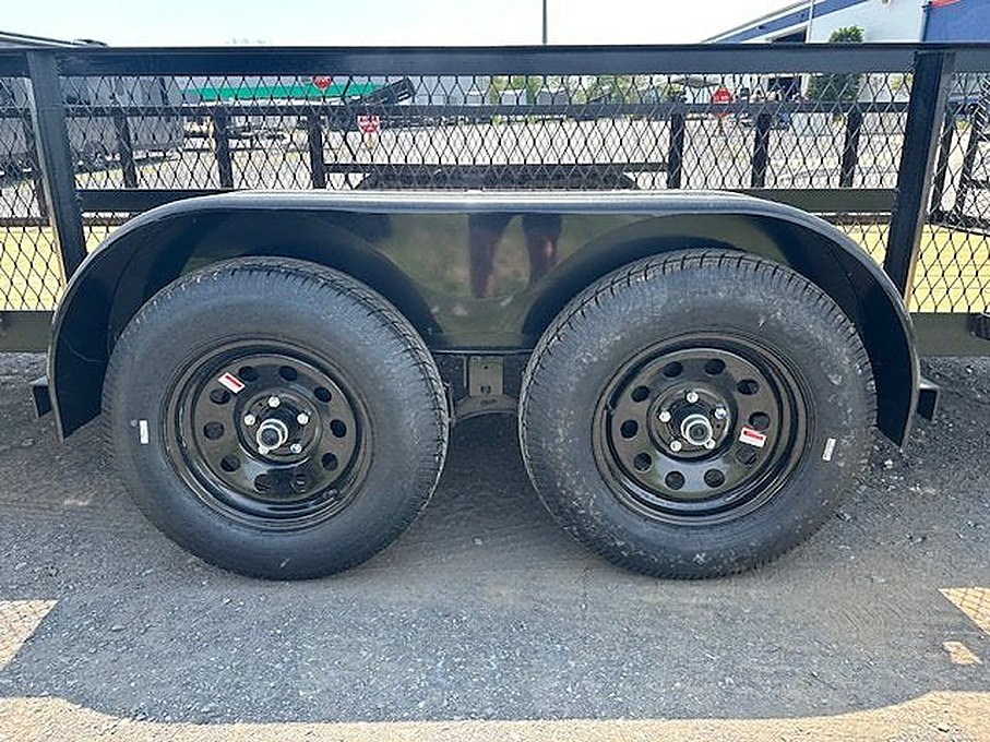 Carry-On 7 x 18 Landscape Utility Trailer – Mesh Sides