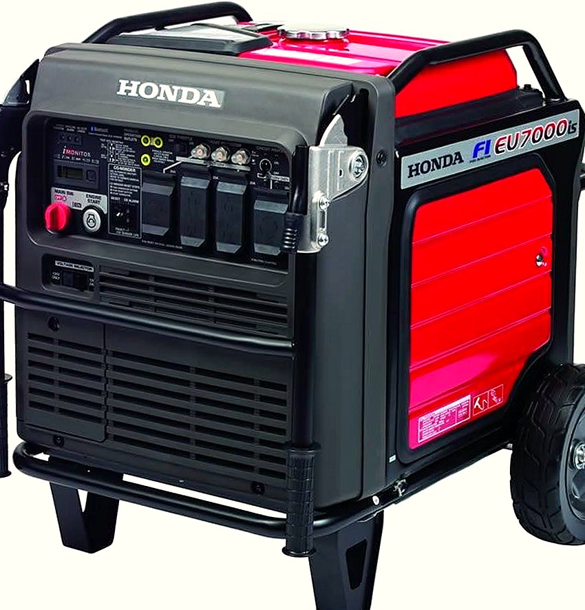 New Honda EU7000iS 7000 Watt Electric Fuel Injected Generator