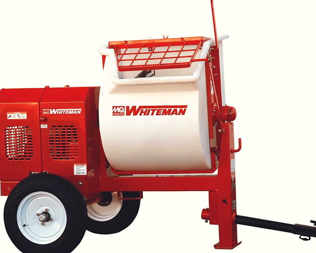 New Multiquip WM90PLF Poly Drum Mortar Mixer 9HP