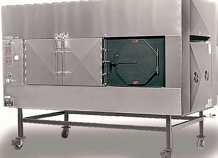 New Ole Hickory Pits SSG Commercial BBQ Smoker - Front Loading Rotating