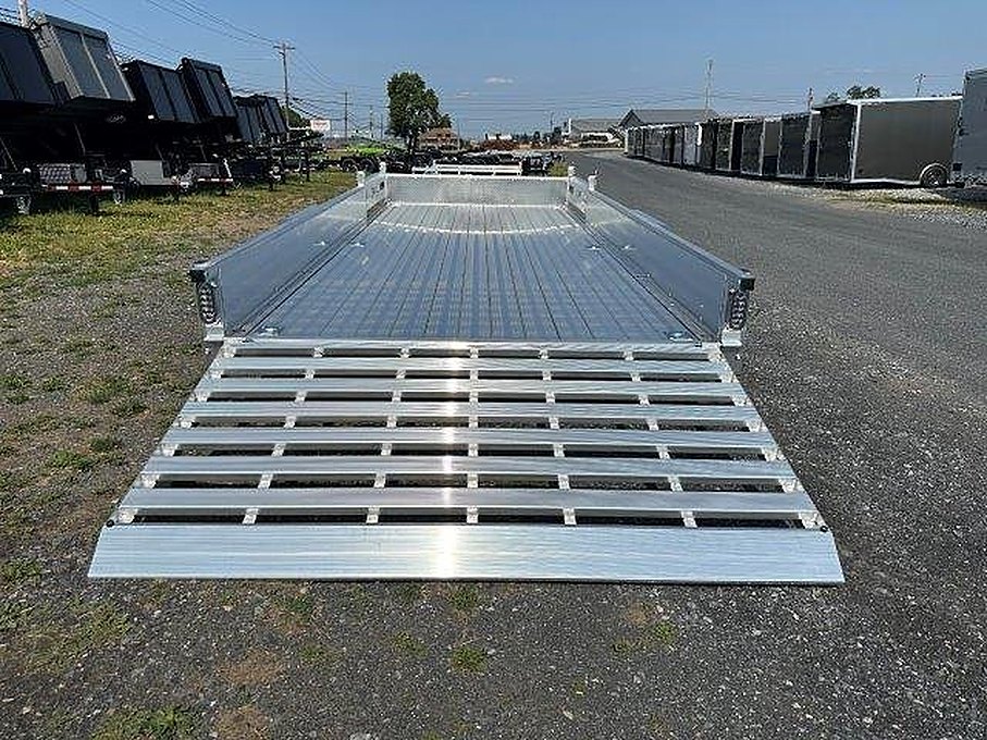 Sport Haven 7×18 Aluminum Utility Trailer – ATV Ramps